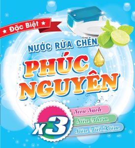 nước rửa chén Phúc Nguyên