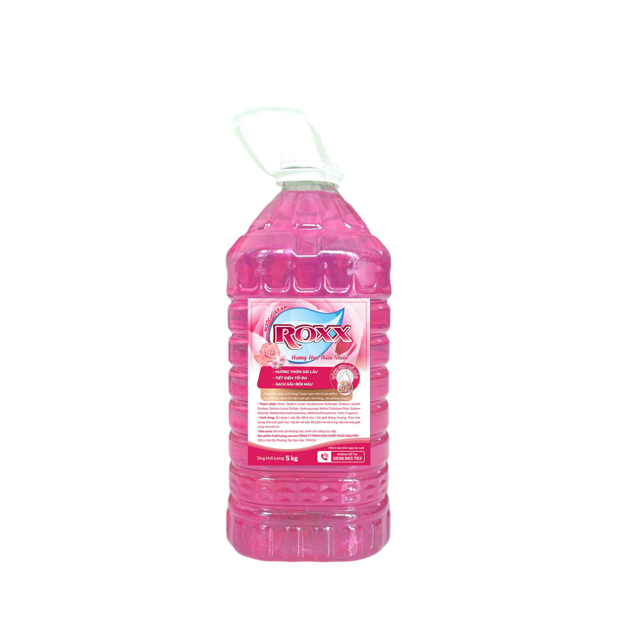 Nước giặt hồng can 30L Phúc Nguyên